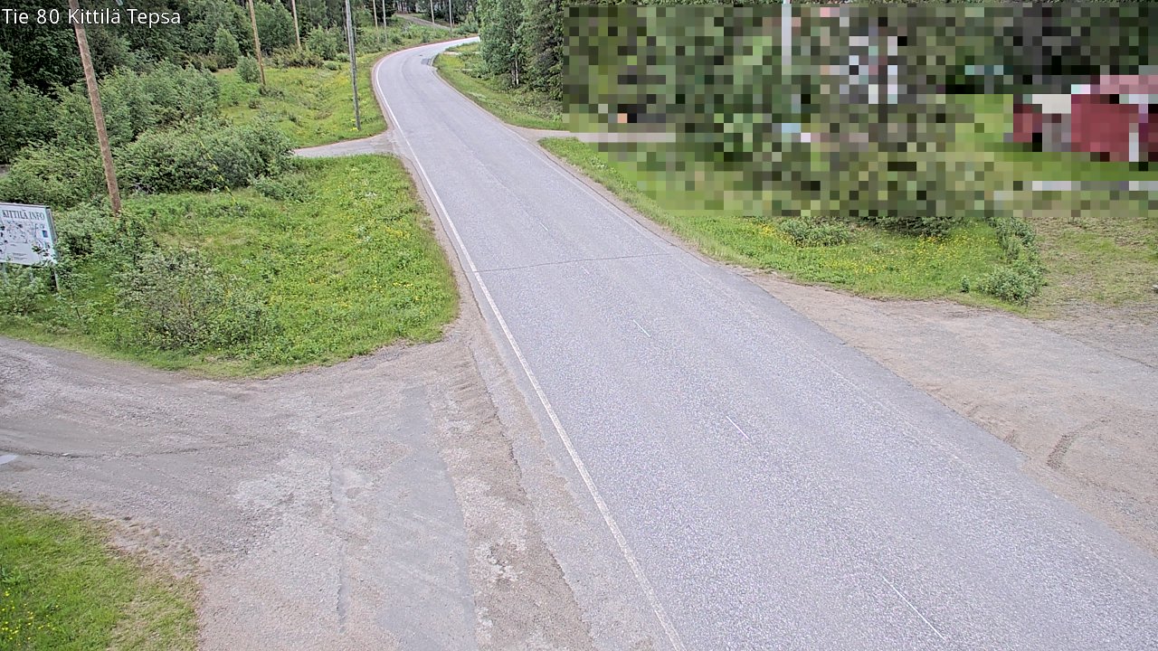 Kelikamerat Kuva Tie 80 Kittilä, Tepsa, Kittilä, Lappi