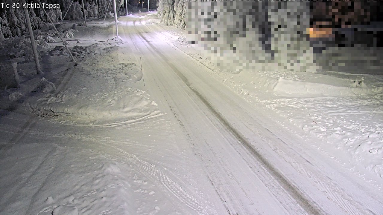 Kelikamerat Kuva Tie 80 Kittilä, Tepsa, Kittilä, Lappi