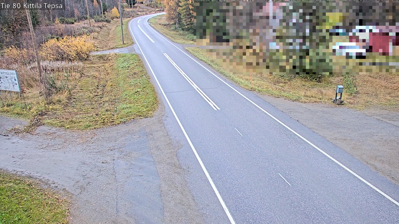Kelikamerat Kuva Tie 80 Kittilä, Tepsa, Kittilä, Lappi