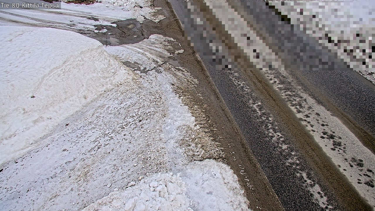 Kelikamerat Kuva Tie 80 Kittilä, Tepsa, Kittilä, Lappi