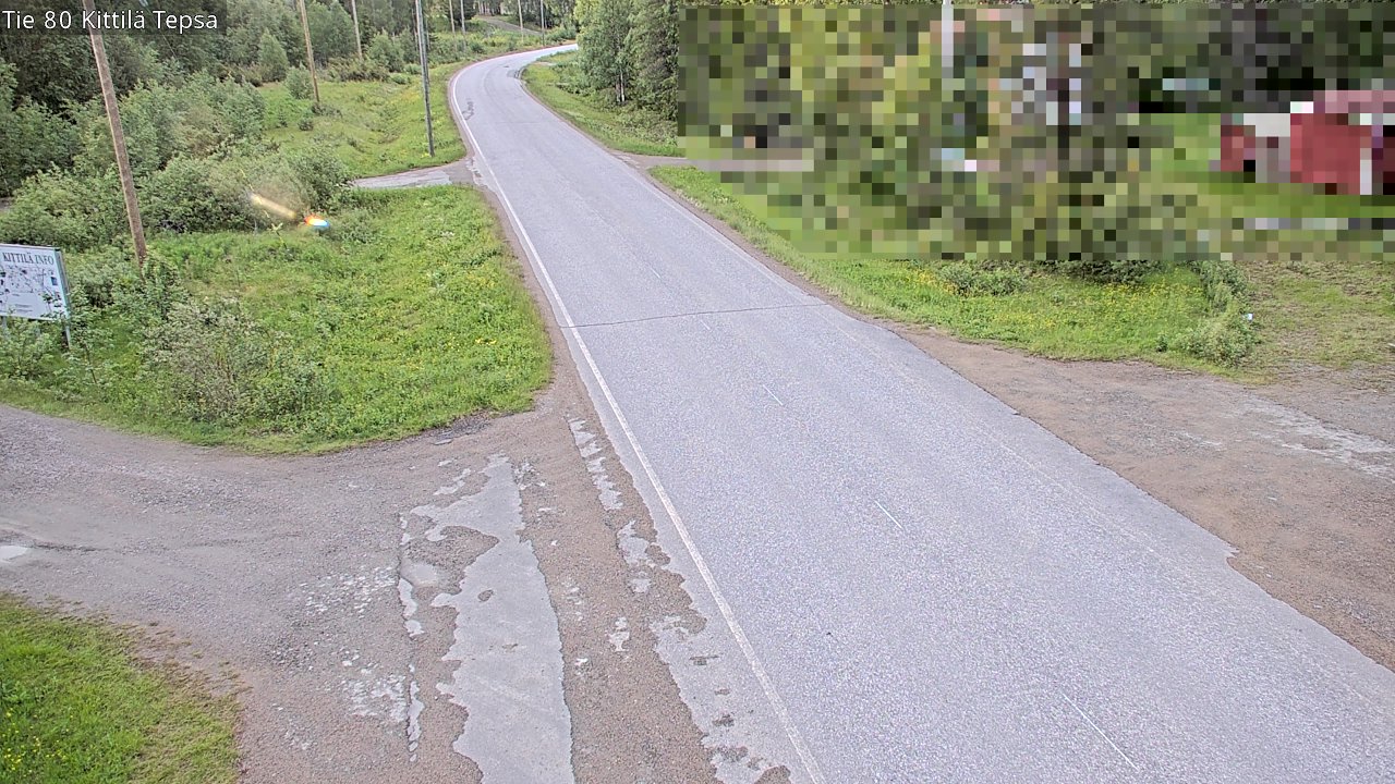 Kelikamerat Kuva Tie 80 Kittilä, Tepsa, Kittilä, Lappi