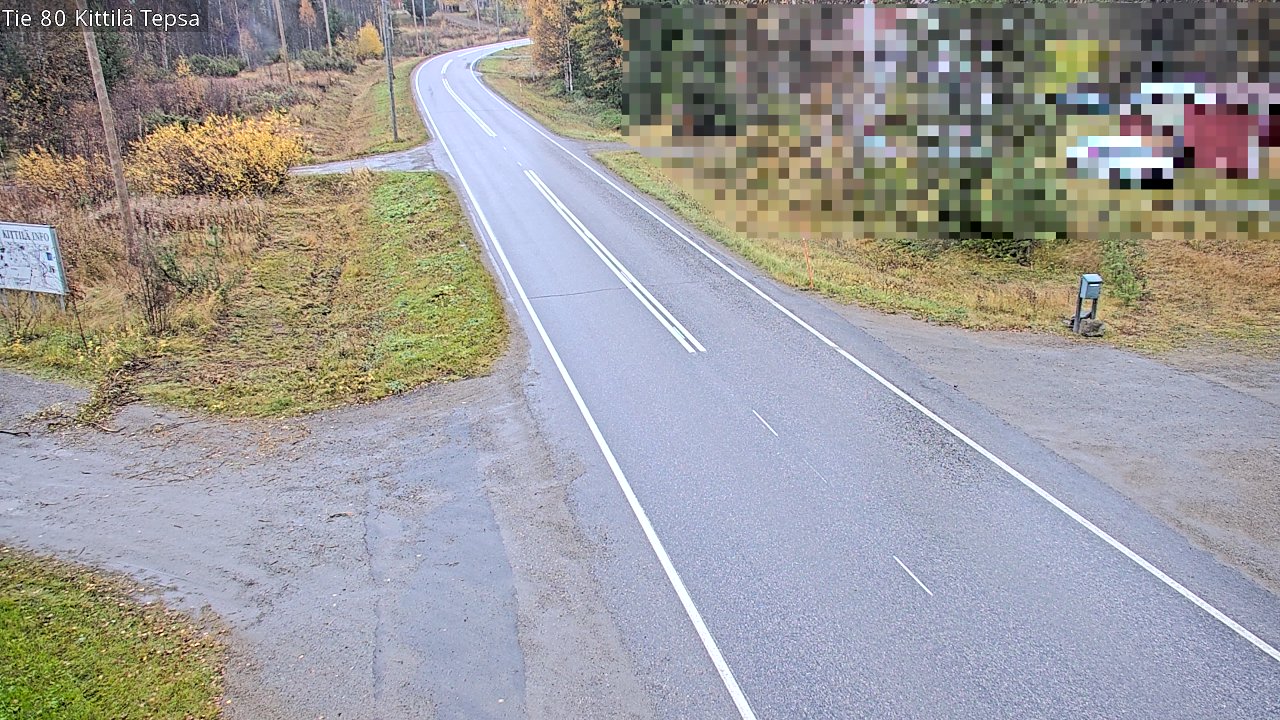 Kelikamerat Kuva Tie 80 Kittilä, Tepsa, Kittilä, Lappi