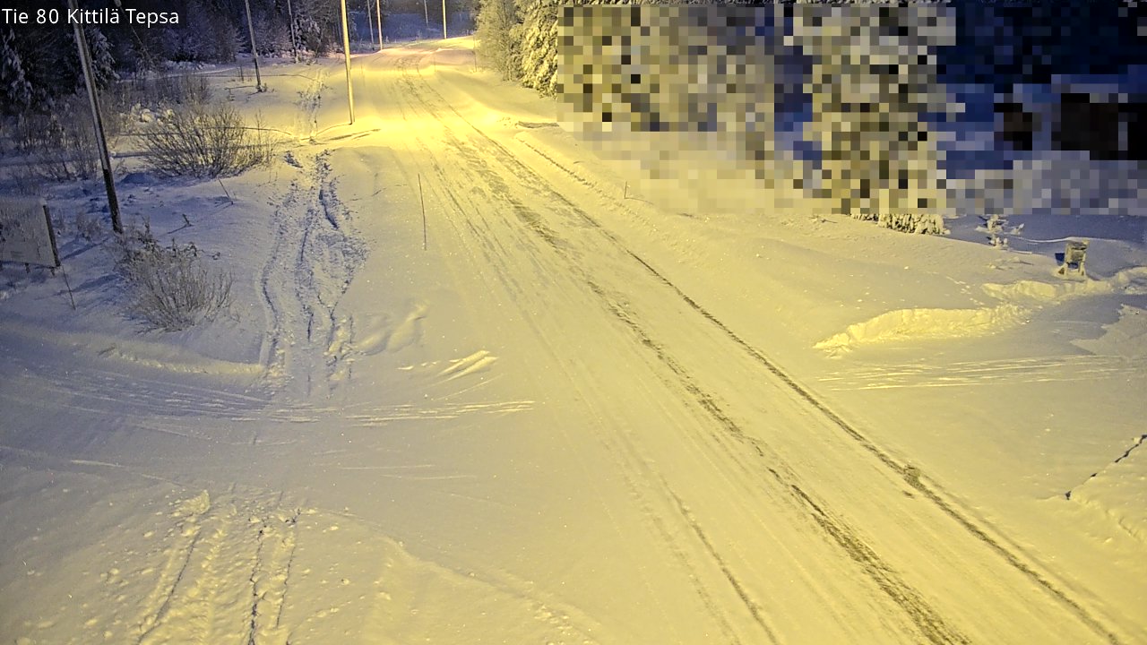 Kelikamerat Kuva Tie 80 Kittilä, Tepsa, Kittilä, Lappi