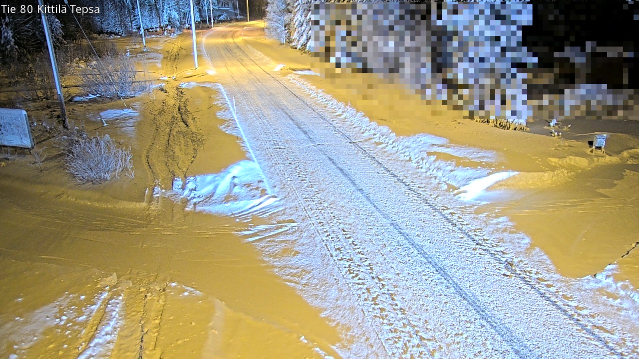 Kelikamerat Kuva Tie 80 Kittilä, Tepsa, Kittilä, Lappi