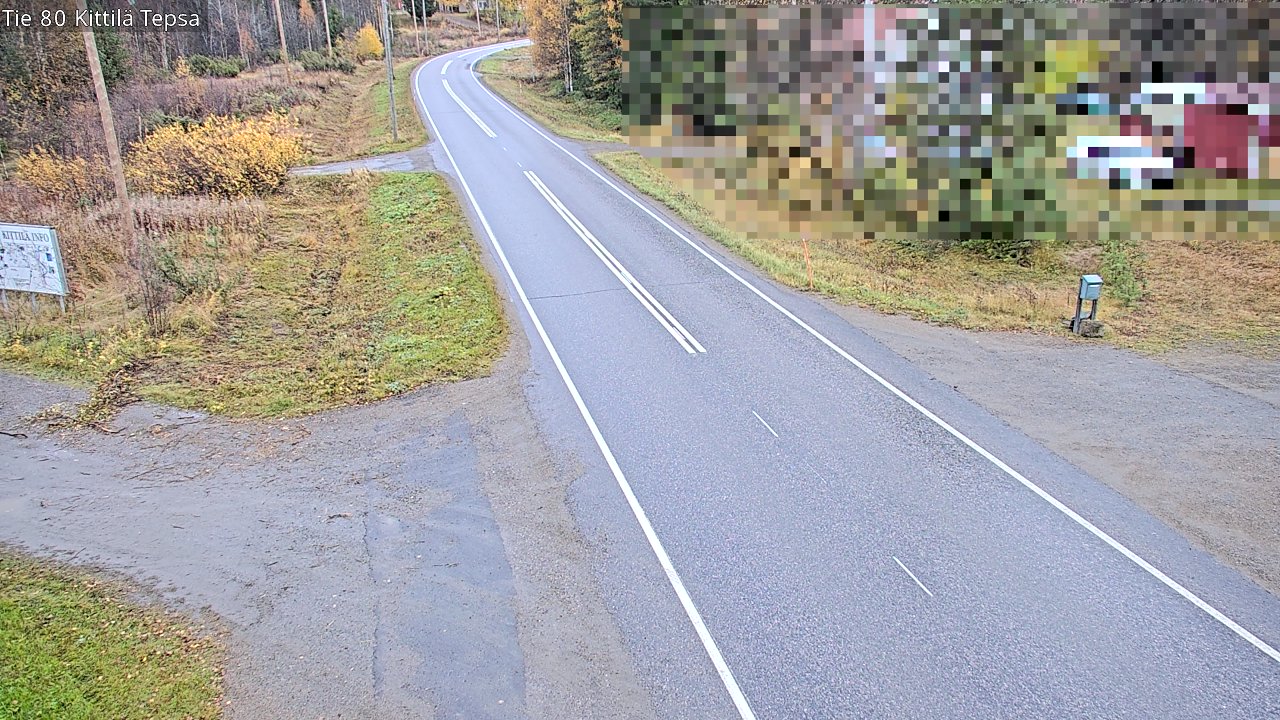 Kelikamerat Kuva Tie 80 Kittilä, Tepsa, Kittilä, Lappi
