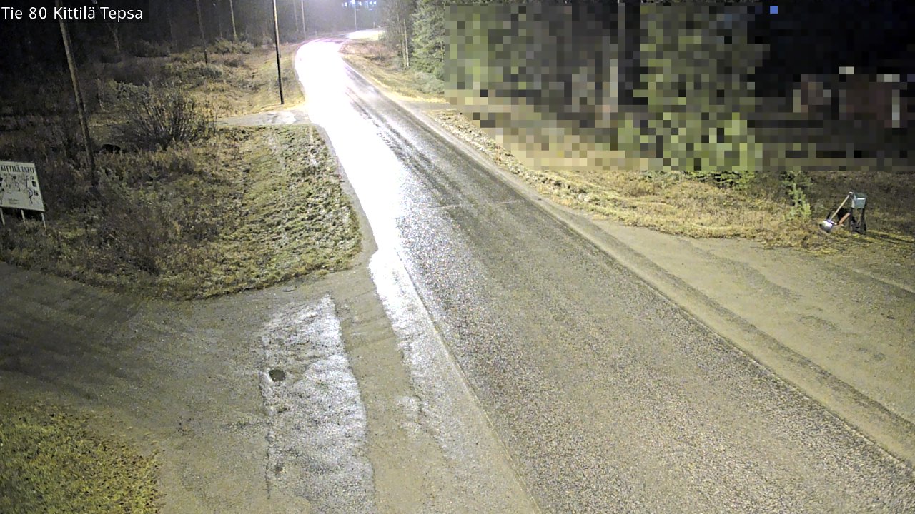 Kelikamerat Kuva Tie 80 Kittilä, Tepsa, Kittilä, Lappi