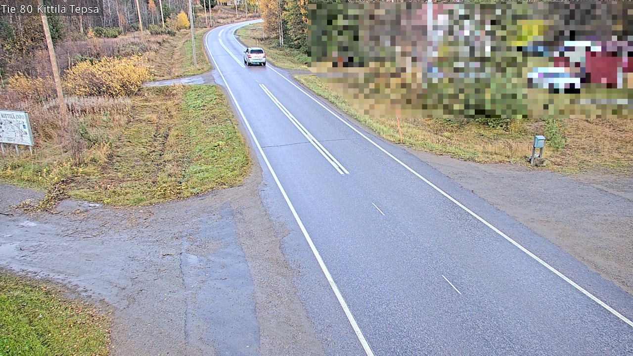Kelikamerat Kuva Tie 80 Kittilä, Tepsa, Kittilä, Lappi