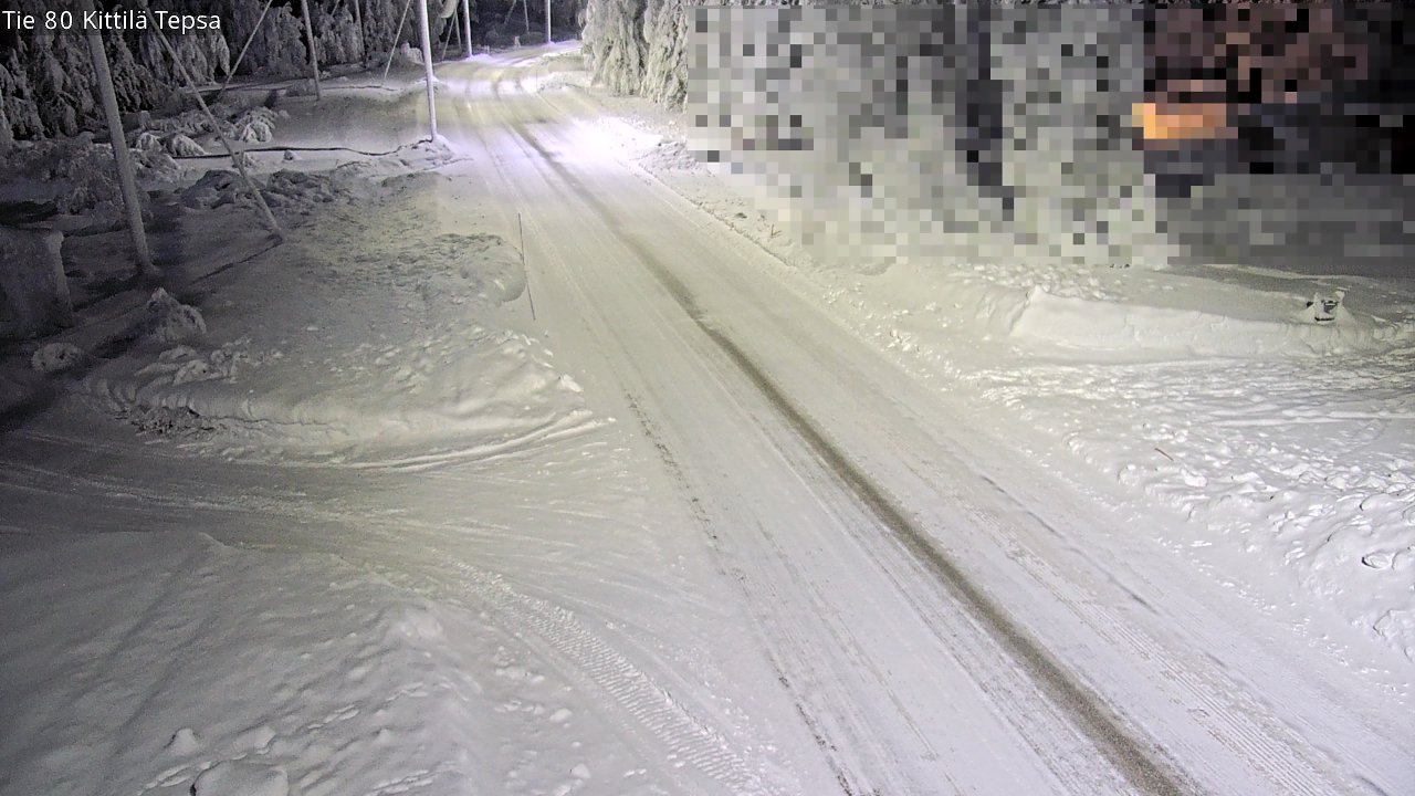 Kelikamerat Kuva Tie 80 Kittilä, Tepsa, Kittilä, Lappi