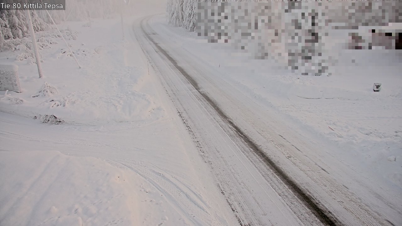 Kelikamerat Kuva Tie 80 Kittilä, Tepsa, Kittilä, Lappi