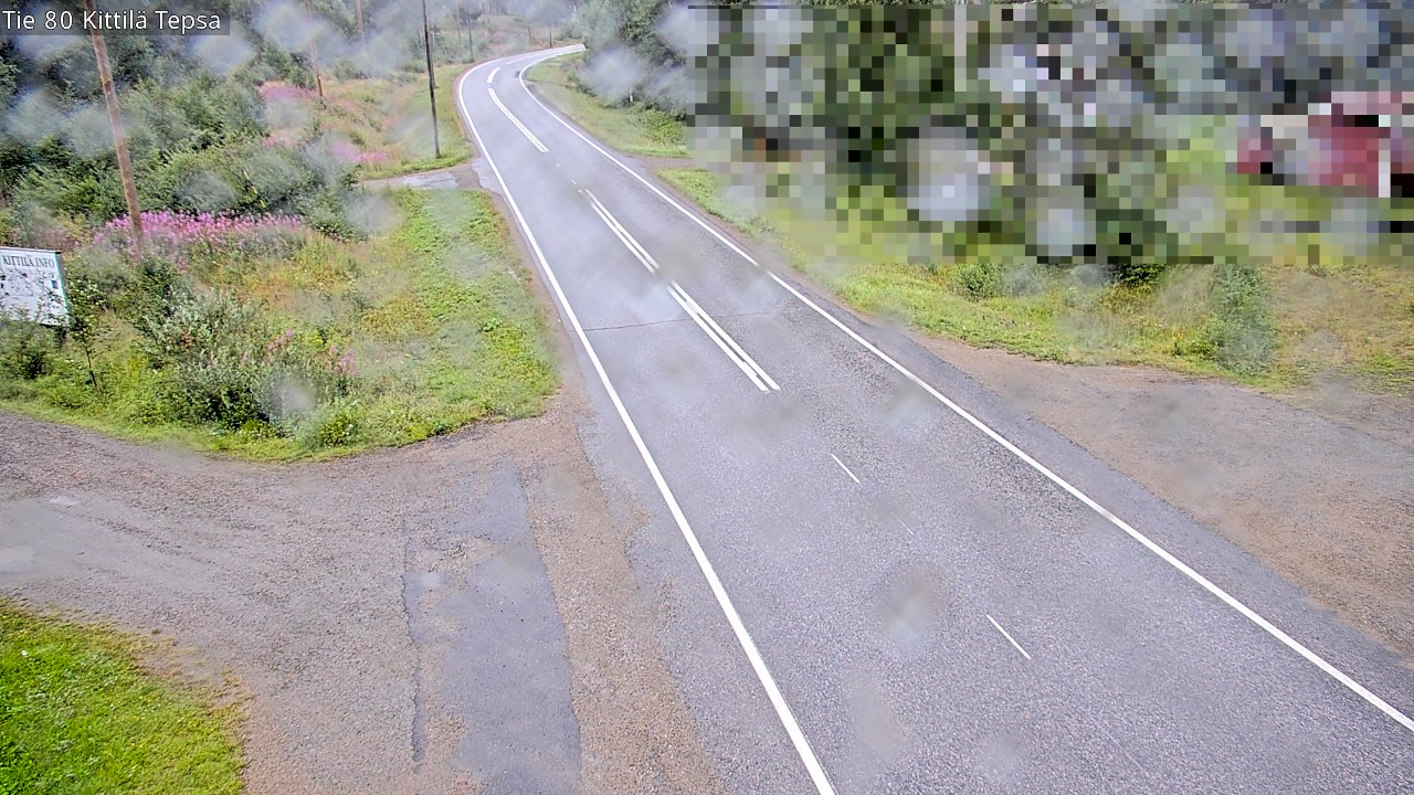 Weather Camera Image Väg 80 Kittilä, Tepsa, Kittilä, Lappi