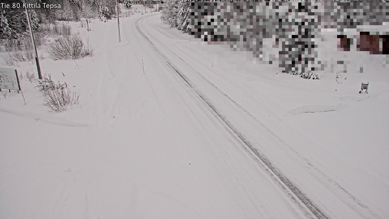 Kelikamerat Kuva Tie 80 Kittilä, Tepsa, Kittilä, Lappi