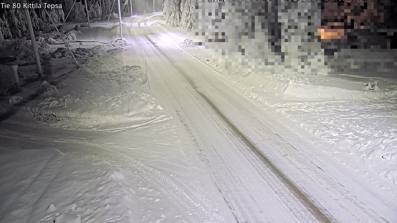 Kelikamerat Kuva Tie 80 Kittilä, Tepsa, Kittilä, Lappi