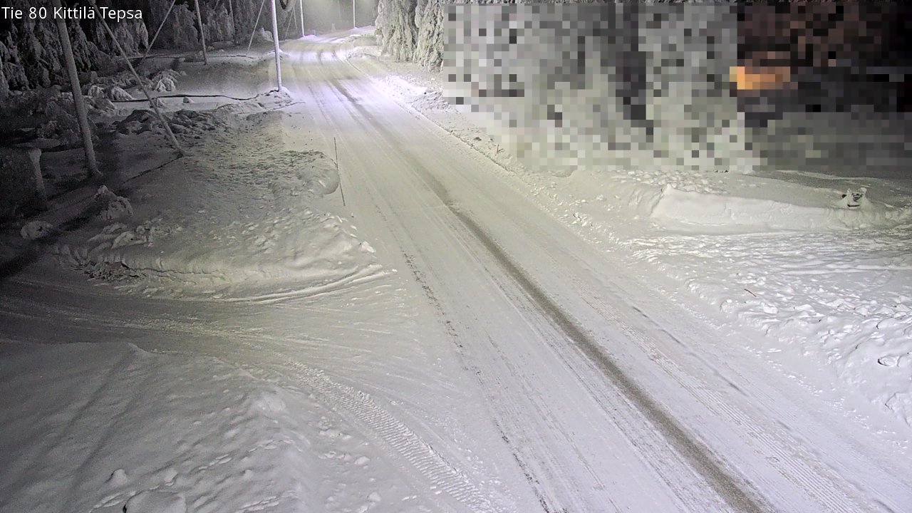 Kelikamerat Kuva Tie 80 Kittilä, Tepsa, Kittilä, Lappi