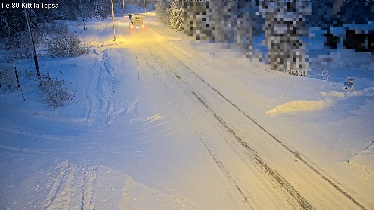 Kelikamerat Kuva Tie 80 Kittilä, Tepsa, Kittilä, Lappi