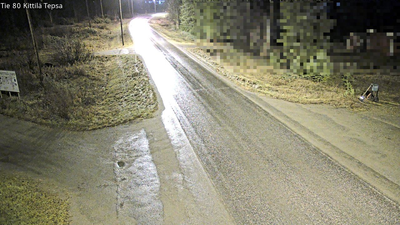 Kelikamerat Kuva Tie 80 Kittilä, Tepsa, Kittilä, Lappi