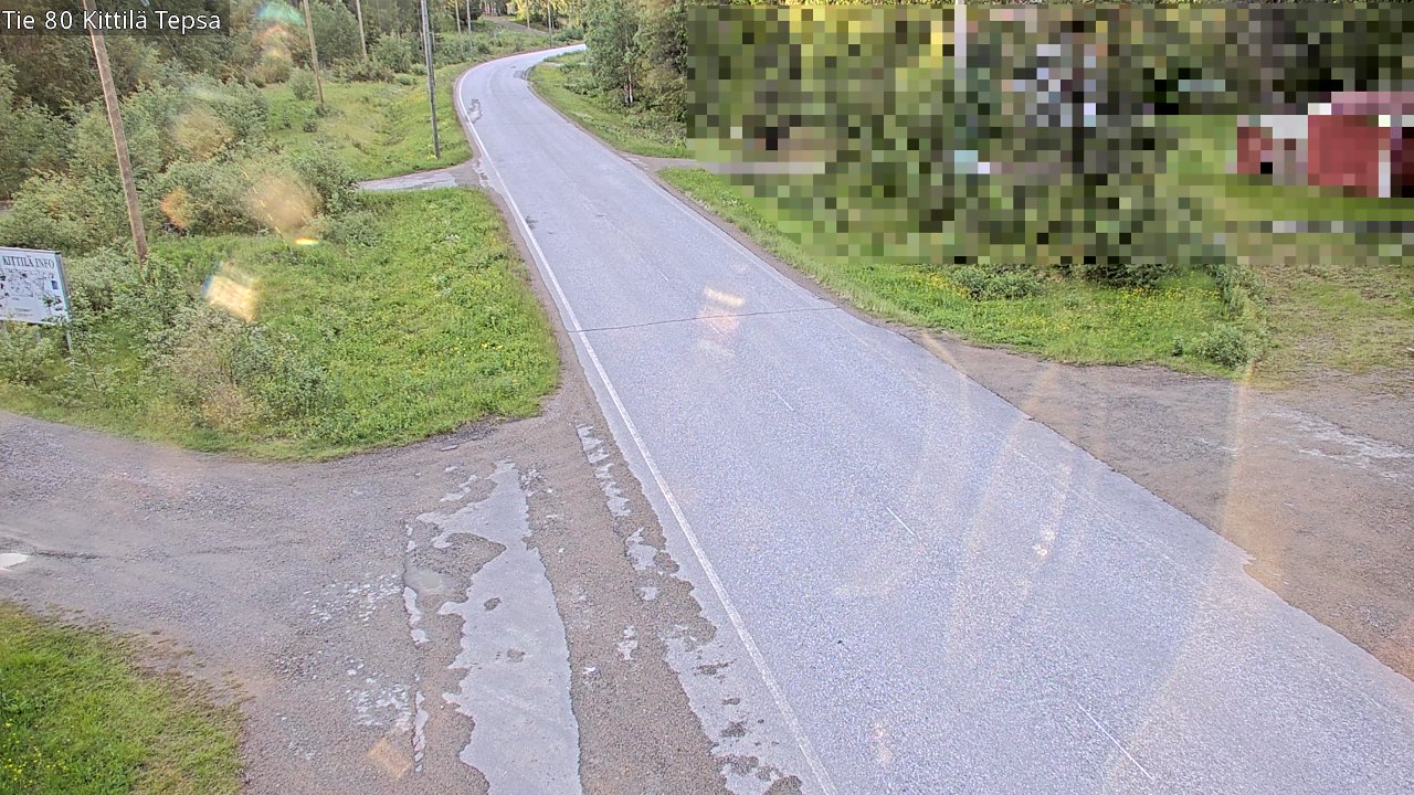 Kelikamerat Kuva Tie 80 Kittilä, Tepsa, Kittilä, Lappi
