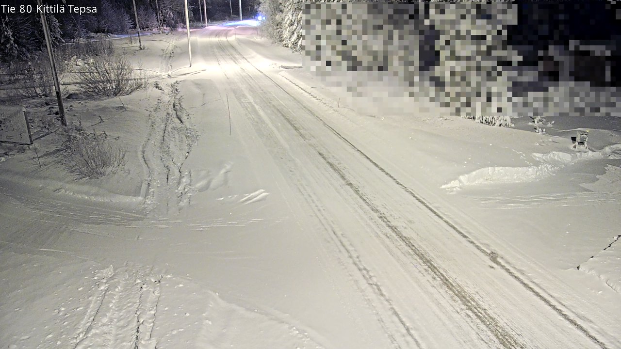 Kelikamerat Kuva Tie 80 Kittilä, Tepsa, Kittilä, Lappi