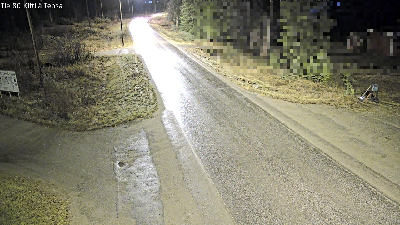 Kelikamerat Kuva Tie 80 Kittilä, Tepsa, Kittilä, Lappi