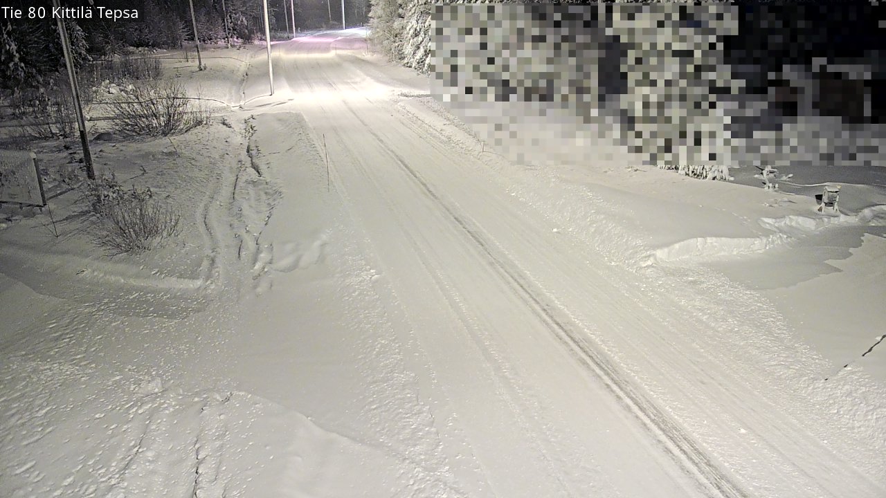 Kelikamerat Kuva Tie 80 Kittilä, Tepsa, Kittilä, Lappi