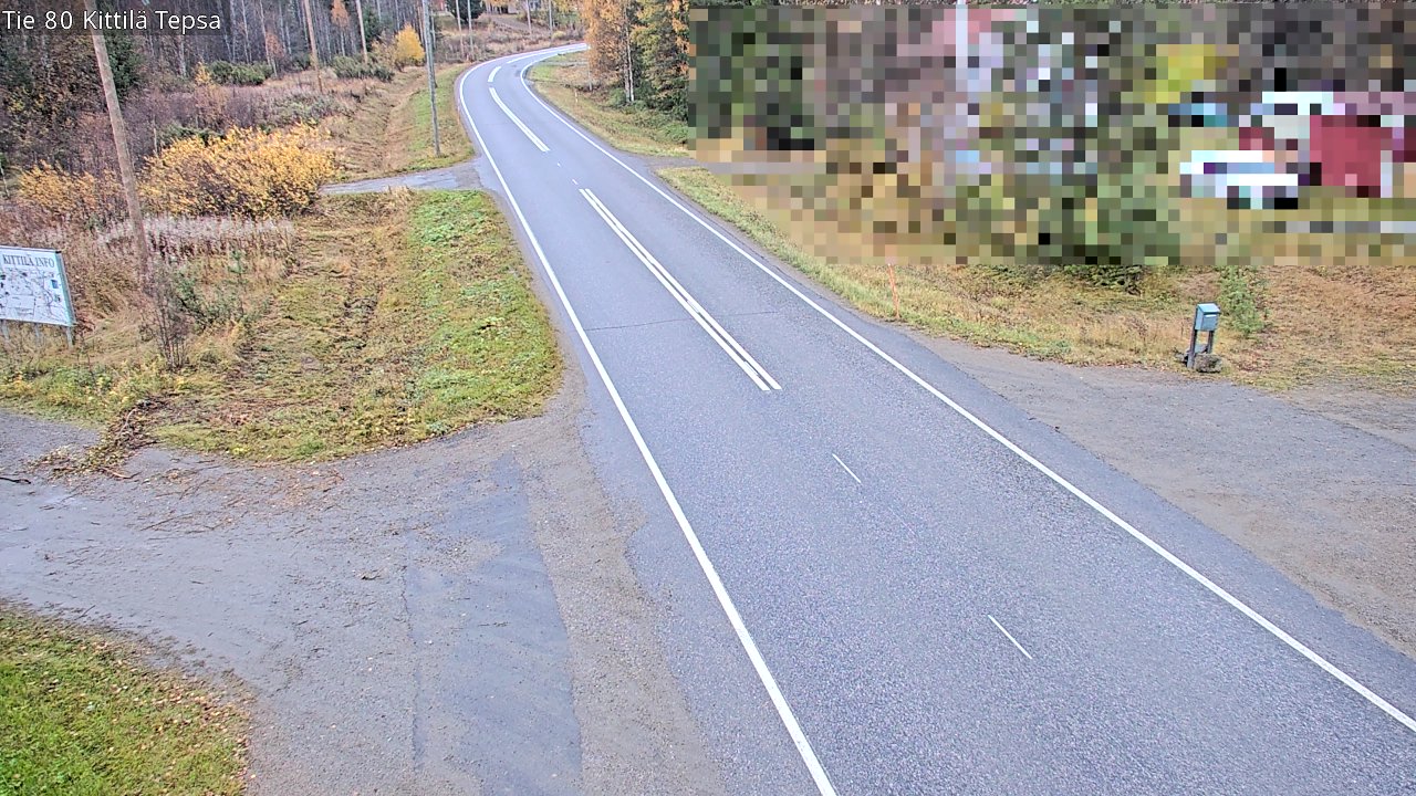 Kelikamerat Kuva Tie 80 Kittilä, Tepsa, Kittilä, Lappi