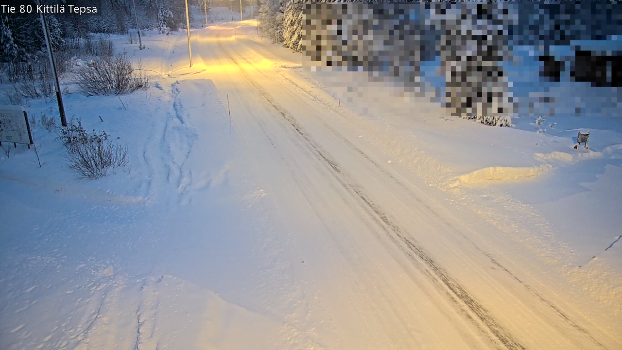 Kelikamerat Kuva Tie 80 Kittilä, Tepsa, Kittilä, Lappi