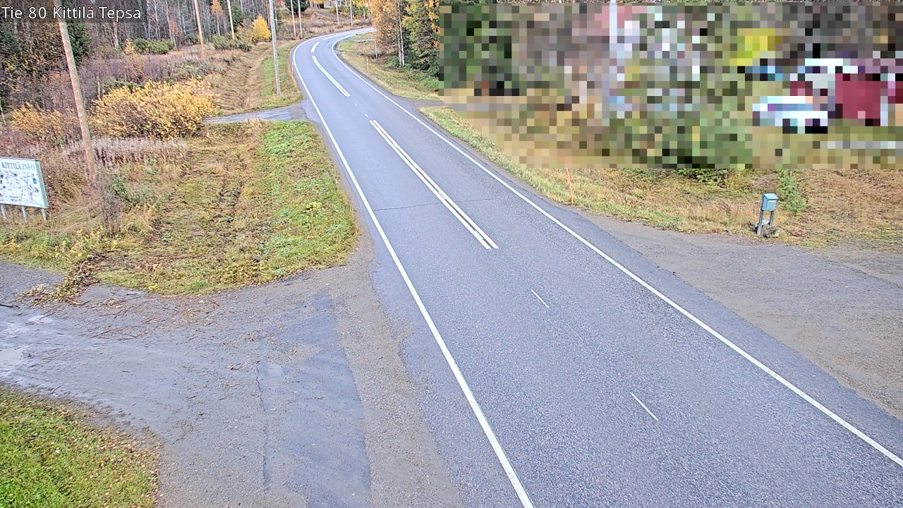 Kelikamerat Kuva Tie 80 Kittilä, Tepsa, Kittilä, Lappi