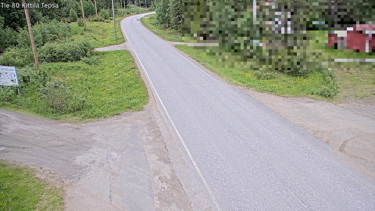 Kelikamerat Kuva Tie 80 Kittilä, Tepsa, Kittilä, Lappi