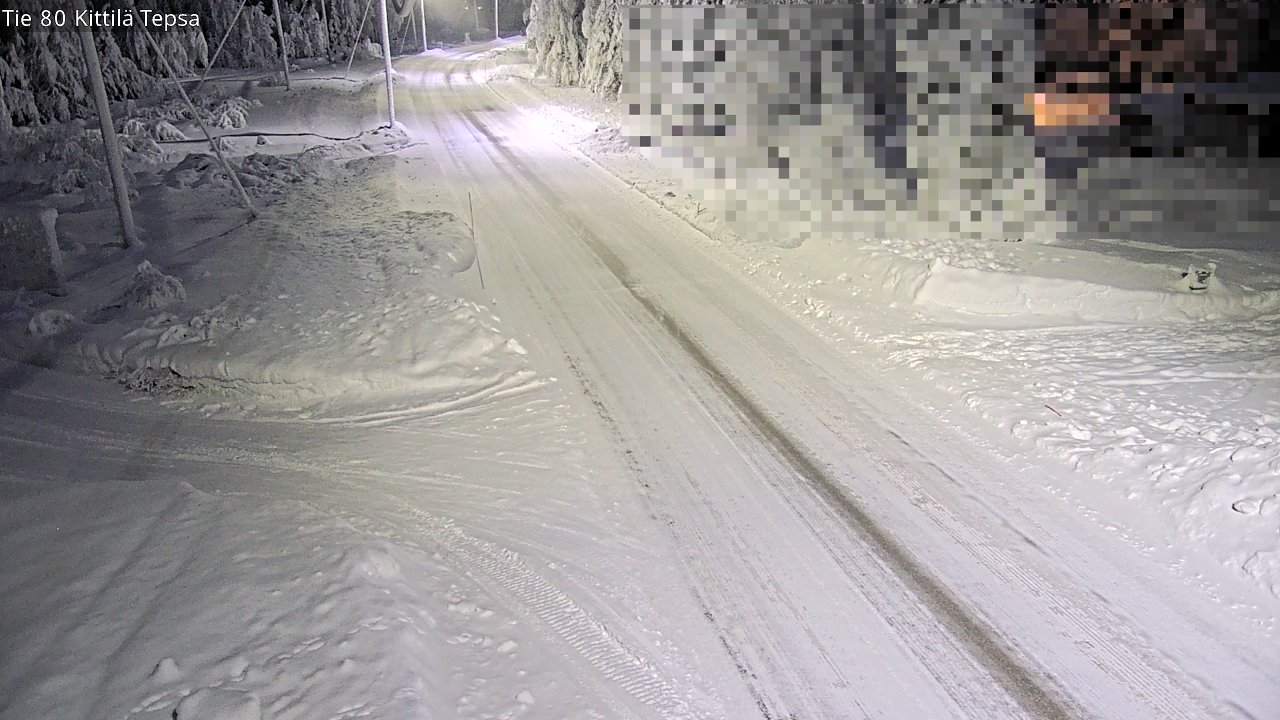 Kelikamerat Kuva Tie 80 Kittilä, Tepsa, Kittilä, Lappi