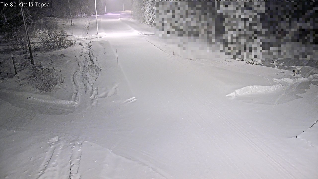 Kelikamerat Kuva Tie 80 Kittilä, Tepsa, Kittilä, Lappi