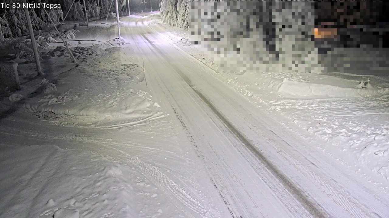 Kelikamerat Kuva Tie 80 Kittilä, Tepsa, Kittilä, Lappi