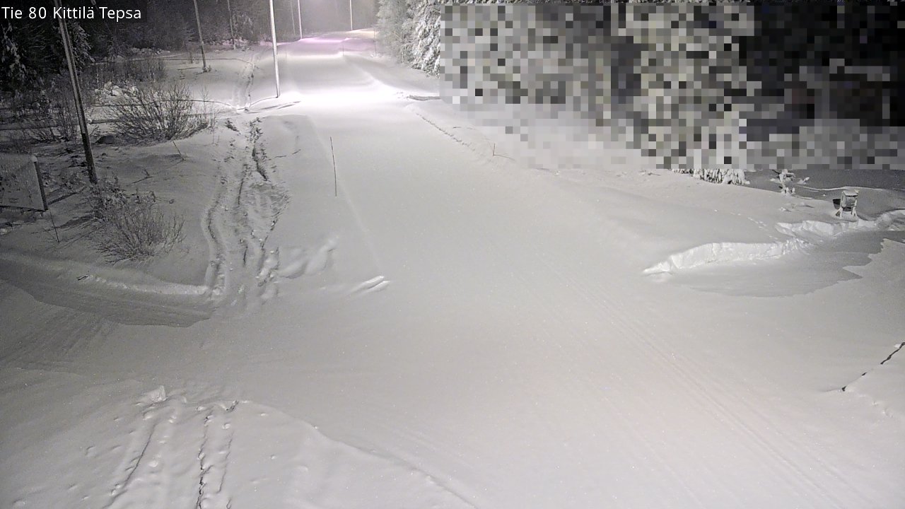 Kelikamerat Kuva Tie 80 Kittilä, Tepsa, Kittilä, Lappi
