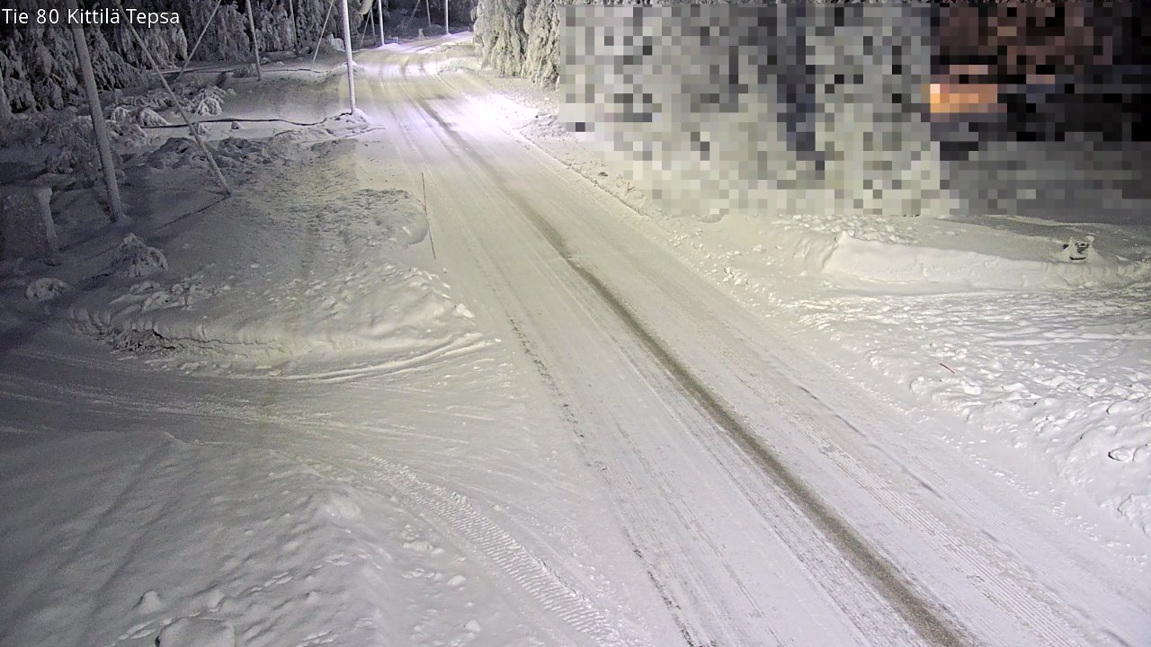 Kelikamerat Kuva Tie 80 Kittilä, Tepsa, Kittilä, Lappi