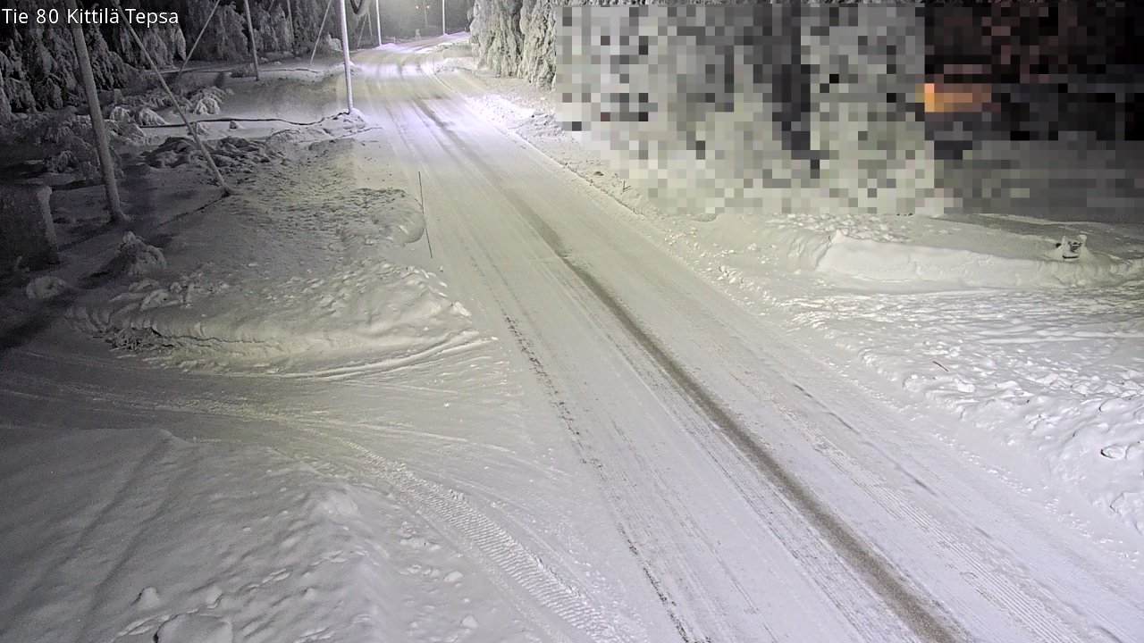 Kelikamerat Kuva Tie 80 Kittilä, Tepsa, Kittilä, Lappi