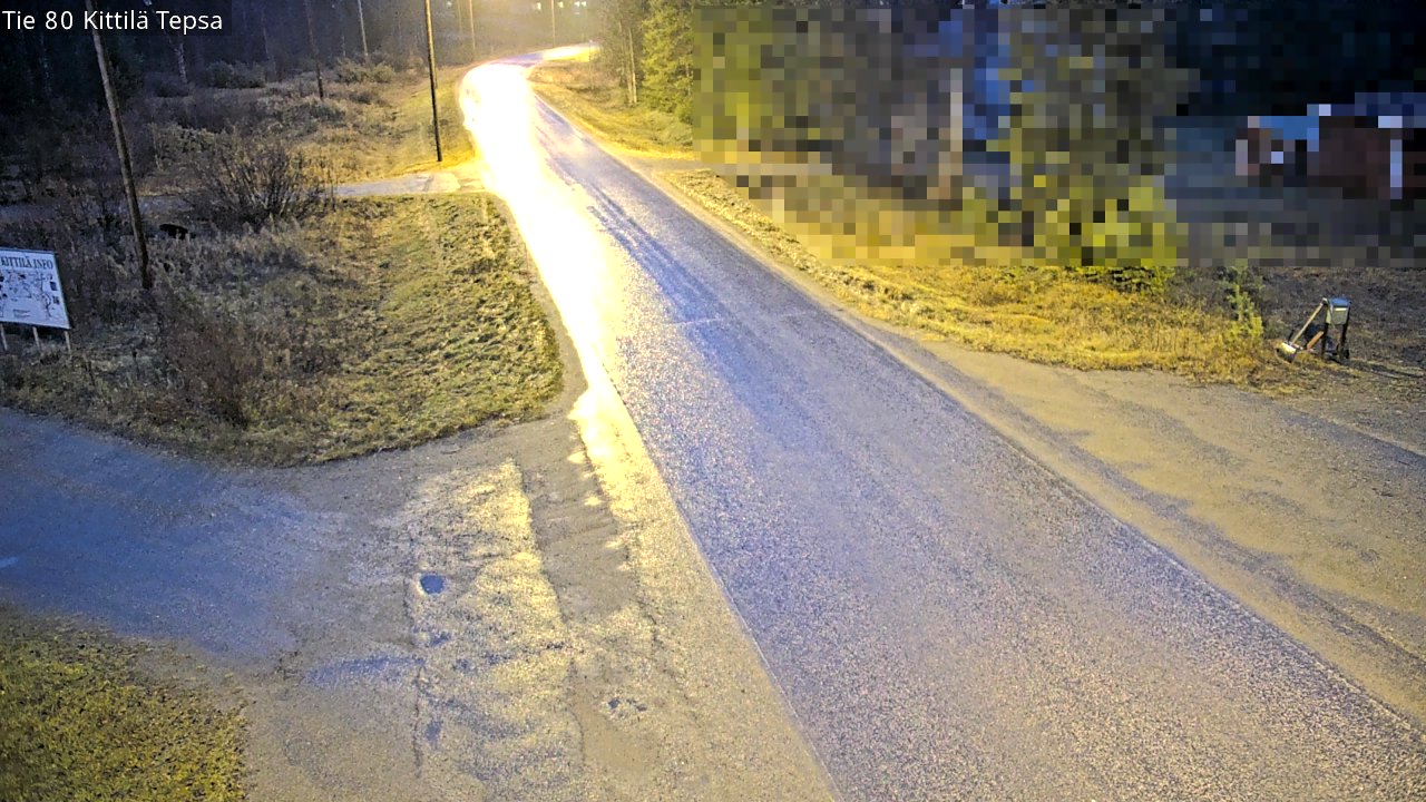 Kelikamerat Kuva Tie 80 Kittilä, Tepsa, Kittilä, Lappi