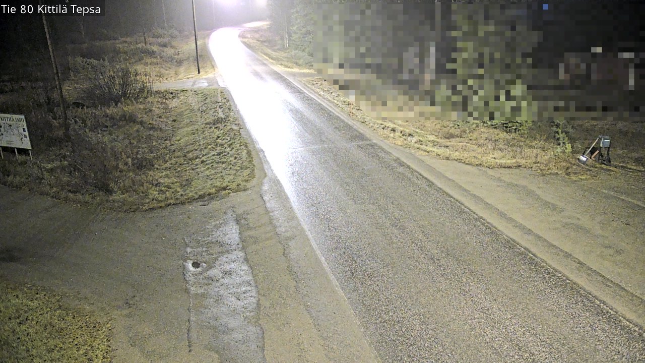 Kelikamerat Kuva Tie 80 Kittilä, Tepsa, Kittilä, Lappi