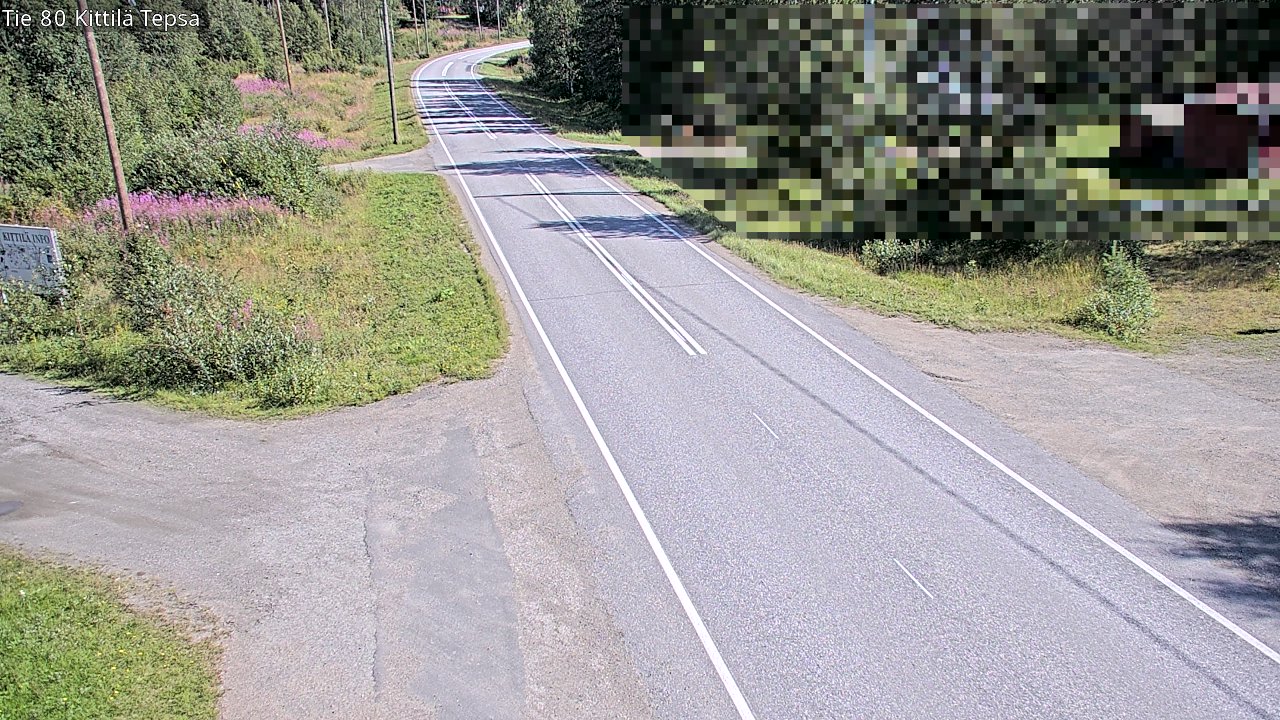 Kelikamerat Kuva Tie 80 Kittilä, Tepsa, Kittilä, Lappi
