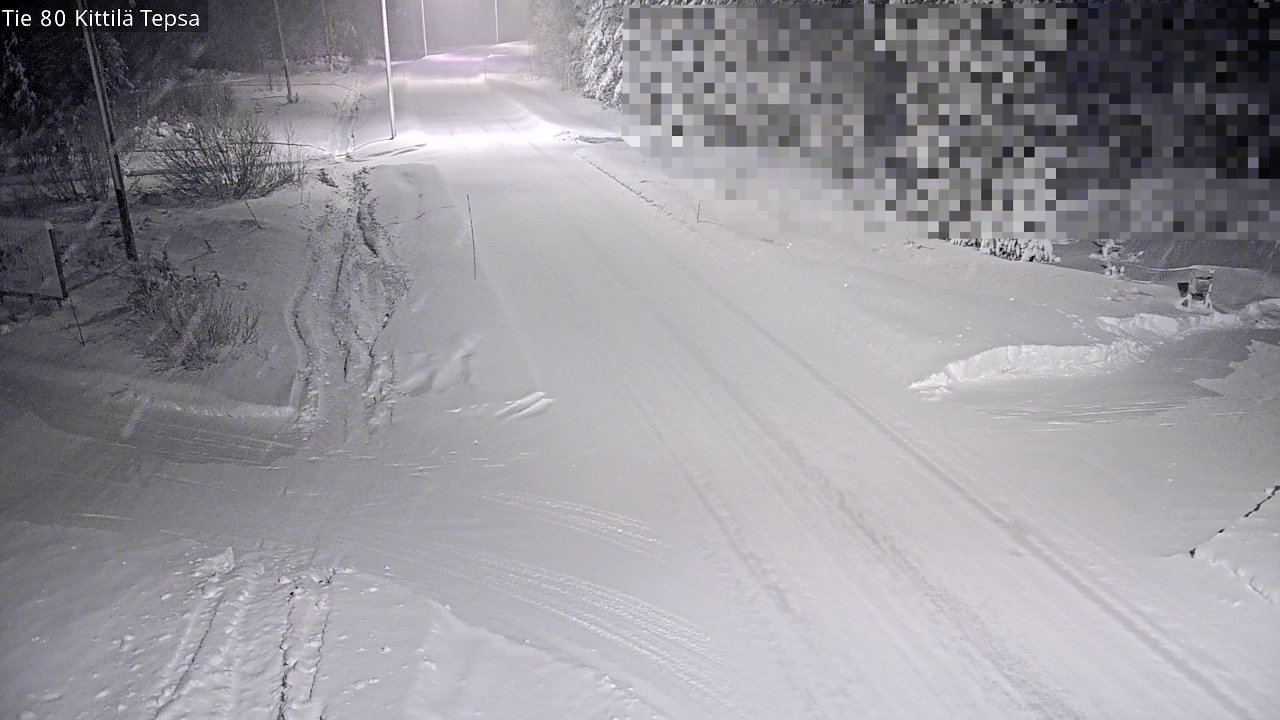 Kelikamerat Kuva Tie 80 Kittilä, Tepsa, Kittilä, Lappi