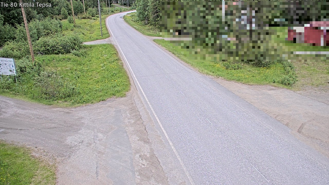 Kelikamerat Kuva Tie 80 Kittilä, Tepsa, Kittilä, Lappi