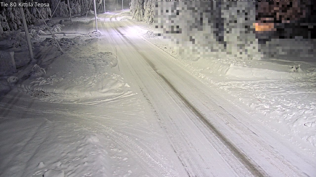 Kelikamerat Kuva Tie 80 Kittilä, Tepsa, Kittilä, Lappi