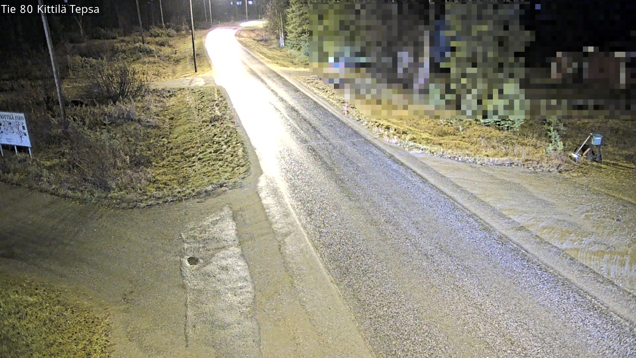 Kelikamerat Kuva Tie 80 Kittilä, Tepsa, Kittilä, Lappi