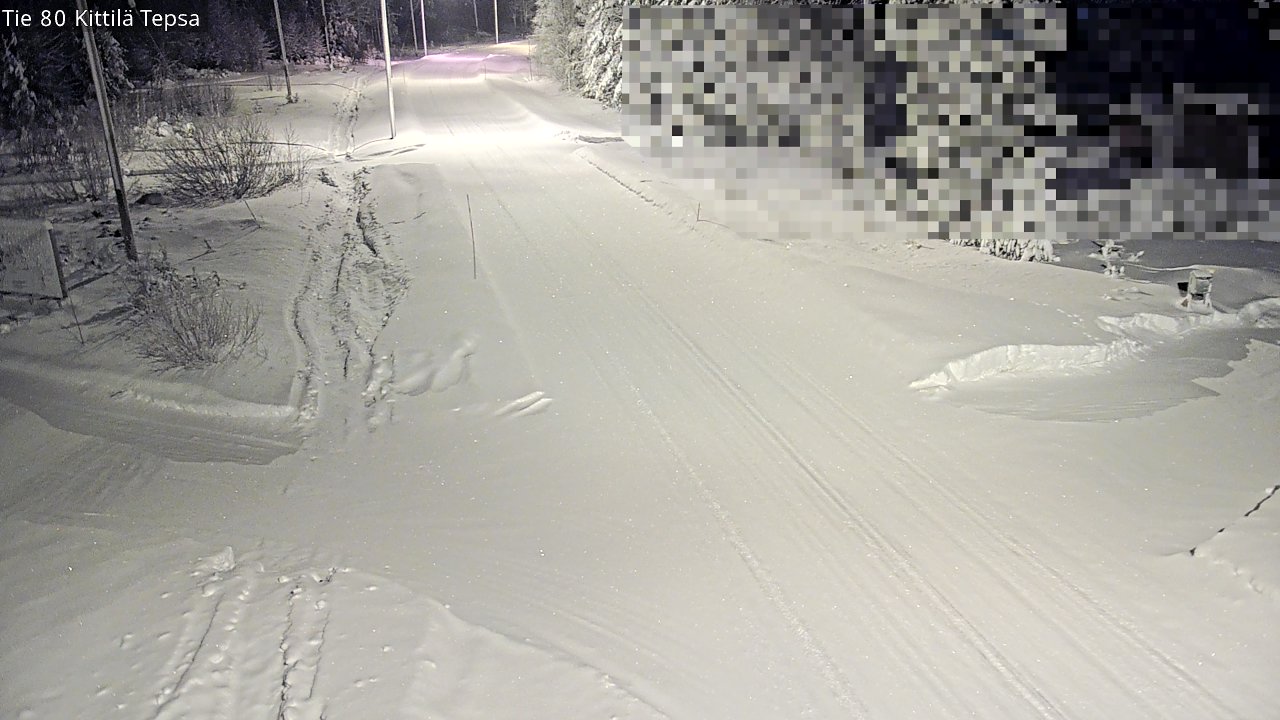 Kelikamerat Kuva Tie 80 Kittilä, Tepsa, Kittilä, Lappi