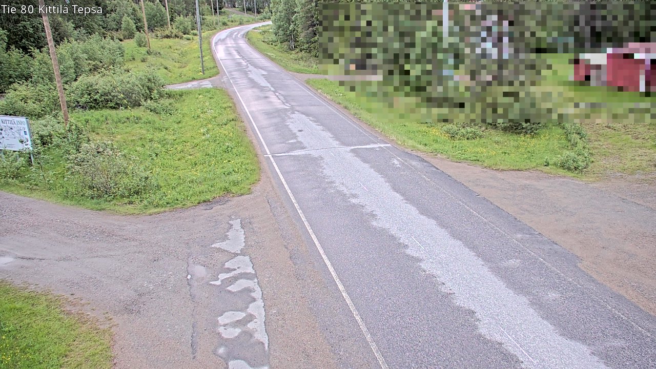 Kelikamerat Kuva Tie 80 Kittilä, Tepsa, Kittilä, Lappi