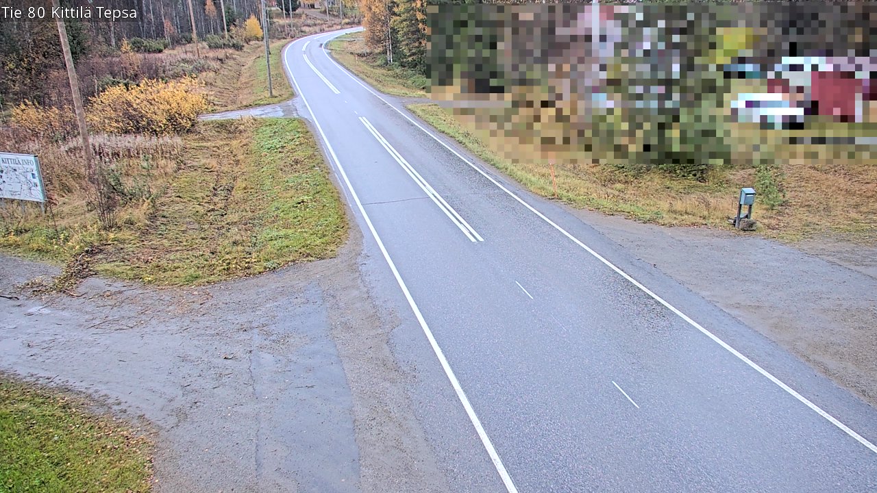 Kelikamerat Kuva Tie 80 Kittilä, Tepsa, Kittilä, Lappi