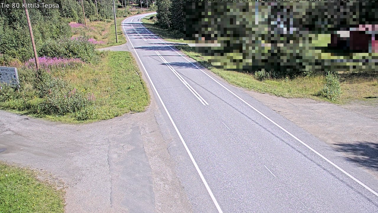 Kelikamerat Kuva Tie 80 Kittilä, Tepsa, Kittilä, Lappi