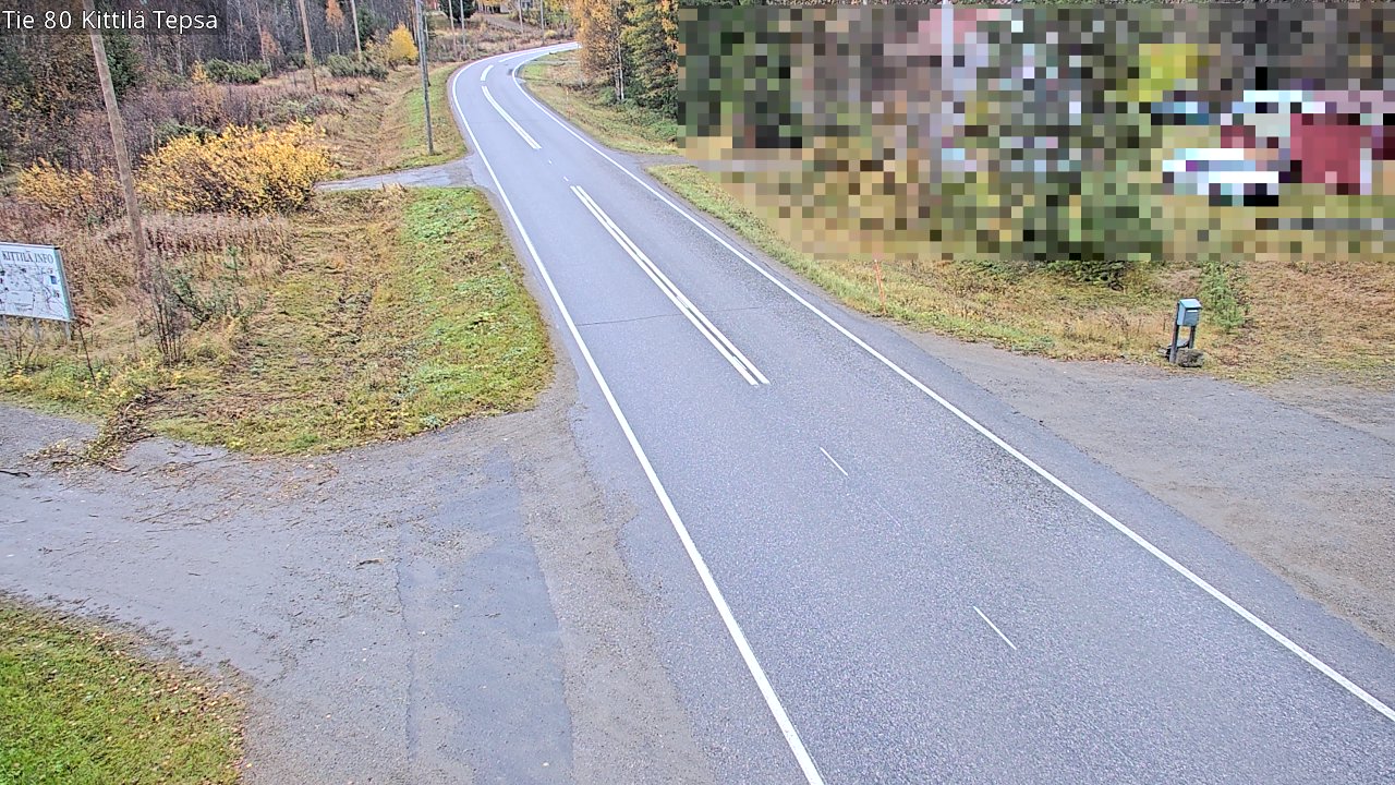 Kelikamerat Kuva Tie 80 Kittilä, Tepsa, Kittilä, Lappi