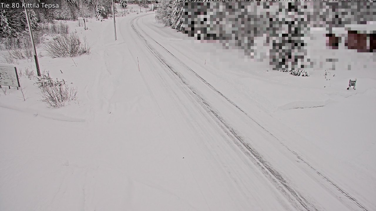 Kelikamerat Kuva Tie 80 Kittilä, Tepsa, Kittilä, Lappi