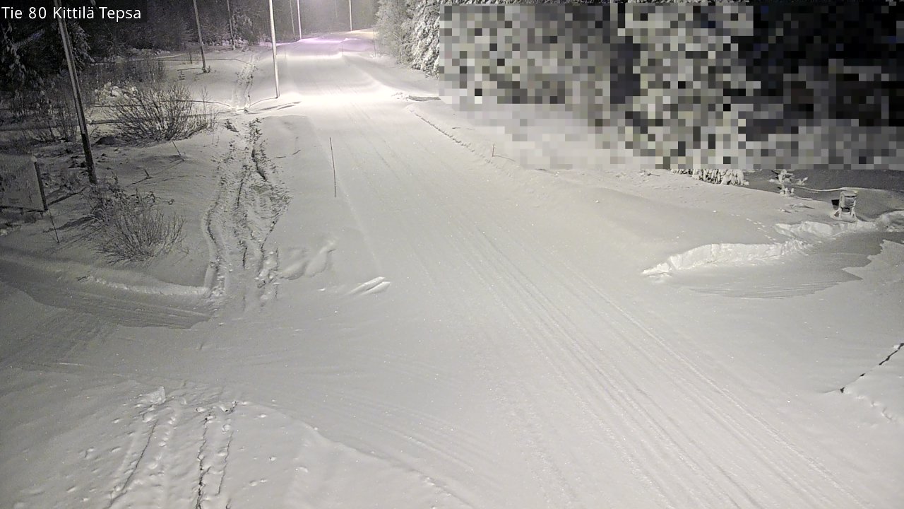 Kelikamerat Kuva Tie 80 Kittilä, Tepsa, Kittilä, Lappi