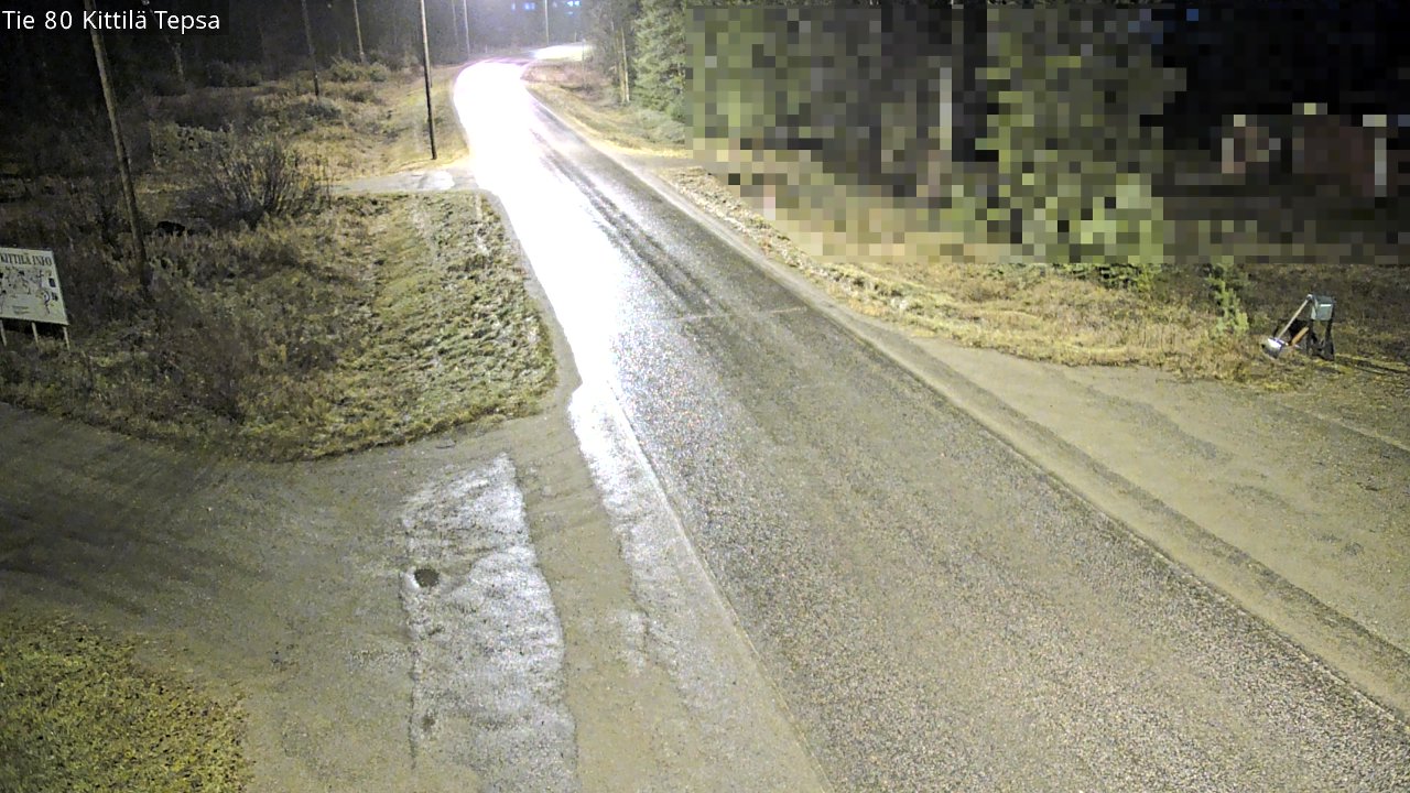 Kelikamerat Kuva Tie 80 Kittilä, Tepsa, Kittilä, Lappi