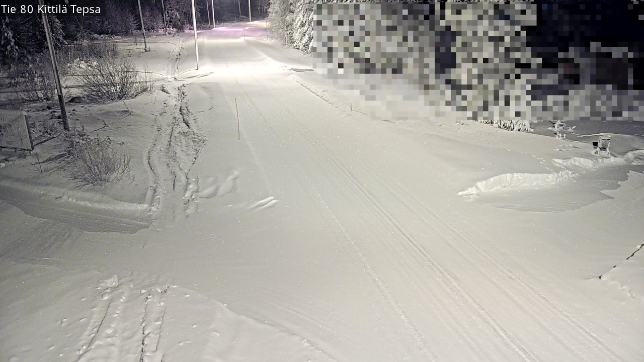 Kelikamerat Kuva Tie 80 Kittilä, Tepsa, Kittilä, Lappi