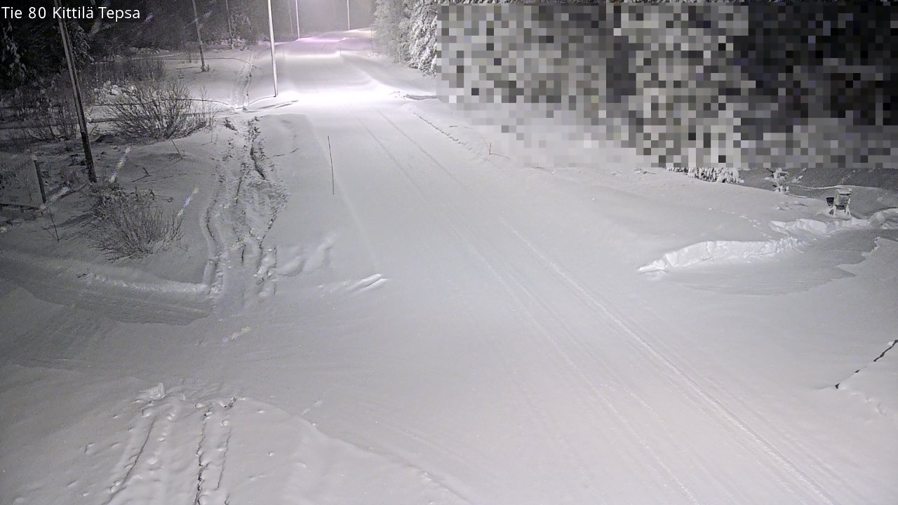 Kelikamerat Kuva Tie 80 Kittilä, Tepsa, Kittilä, Lappi